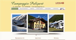 Desktop Screenshot of campeggiolivigno.com